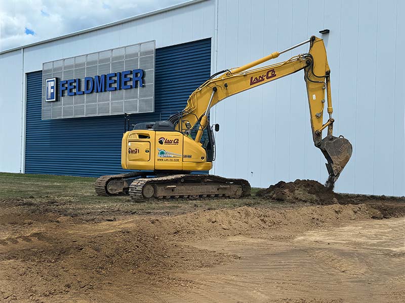 Lan-Co Site Development Excavator